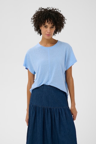 Part Two Bluse in Blau: Vorderseite