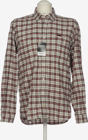 Barbour Button Up Shirt in M in Grey: front