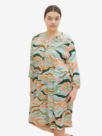 Robe-chemise Tom Tailor Women + en vert : devant
