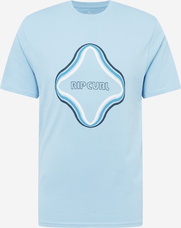 Tricou funcțional 'REVIVAL VIBRATIONS' de la RIP CURL pe albastru: față