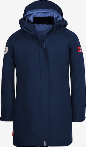 TROLLKIDS Outdoor jacket in Blue: front