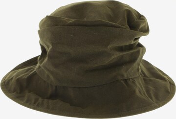 Barbour Hat & Cap in L in Green: front