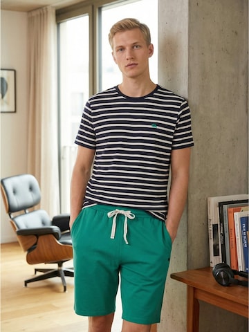 Phil & Co. Berlin Pyjama kurz‌‌‌ in Mischfarben: Vorderseite