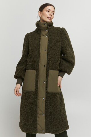 b.young Between-Seasons Coat 'CANTO' in Green: front