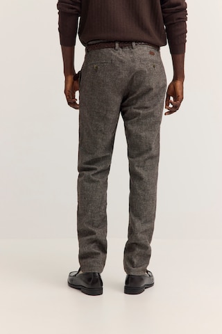 Regular Pantaloni eleganți de la bugatti pe maro