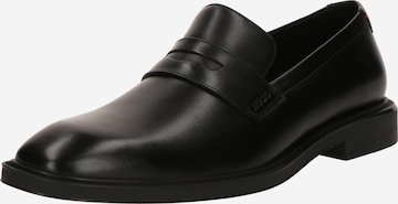 juoda HUGO Loaferai 'Gryff': priekis