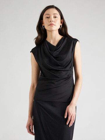 Calvin Klein Blouse in Black: front