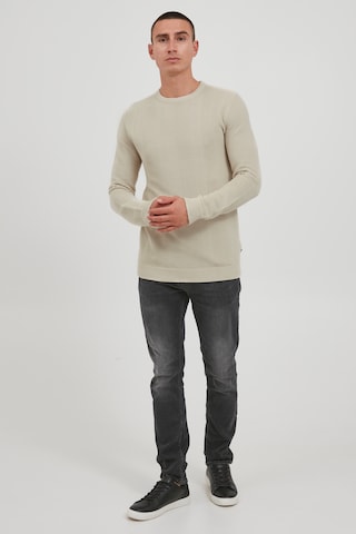 !Solid Strickpullover 'Nicholas' in Beige