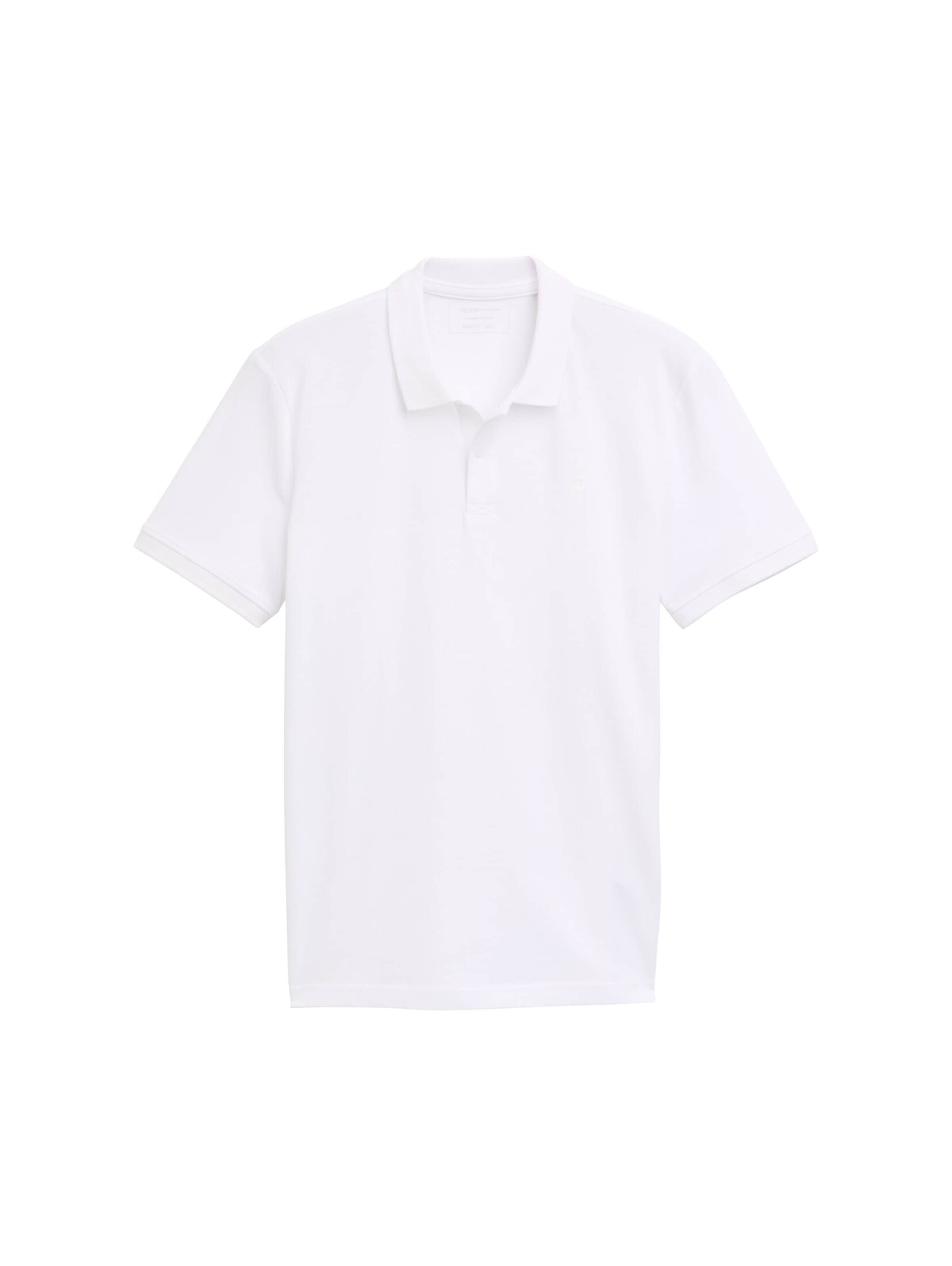 TOM TAILOR DENIM Shirt in White: front