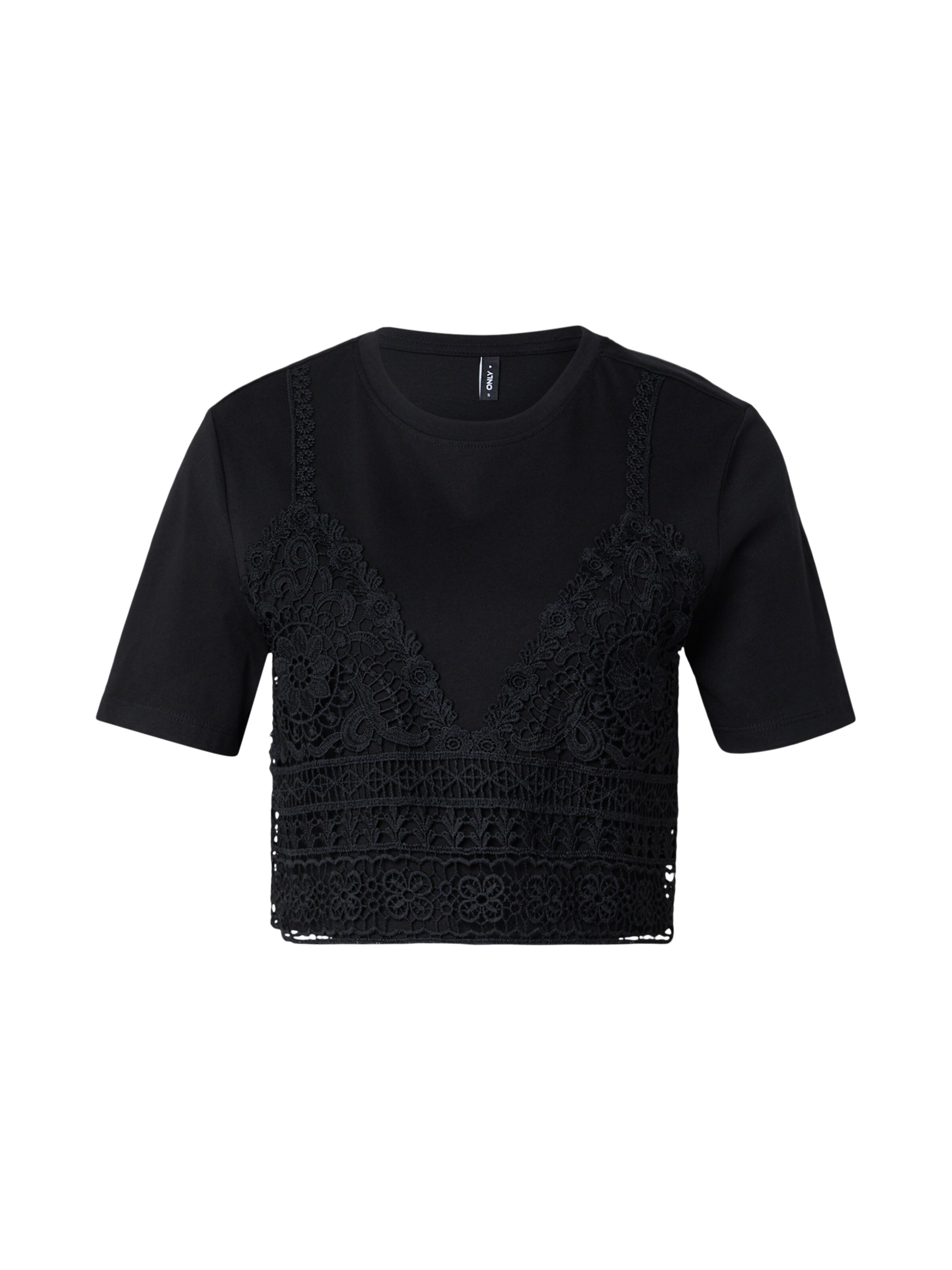 ONLY - Camiseta 'ONLBETSY' en negro: frente