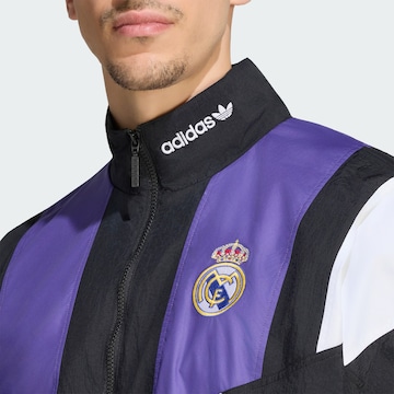 ADIDAS PERFORMANCE - Casaco de treino 'Real Madrid EQT' em preto