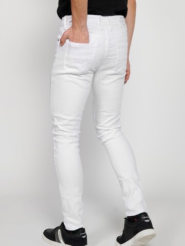 KOROSHI Regular Jeans in Weiß