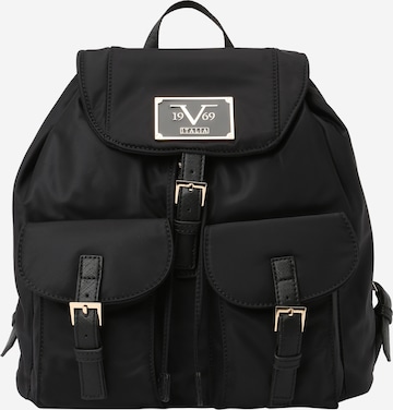 19V69 ITALIA Rucksack 'Resi' in Schwarz: predná strana