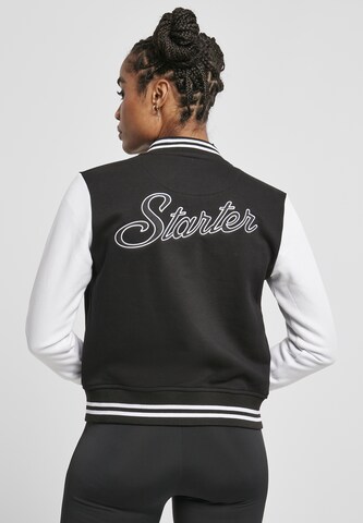 Starter Black Label Overgangsjakke i sort: forside
