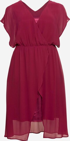 SHEEGO Cocktail Dress in Pink: front