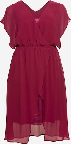 Robe de cocktail SHEEGO en rose : devant