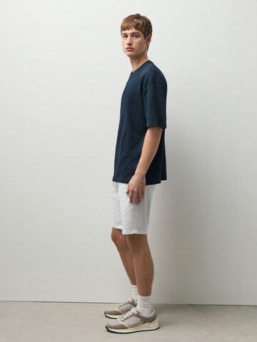 Next Úzky strih Nohavice - Biela