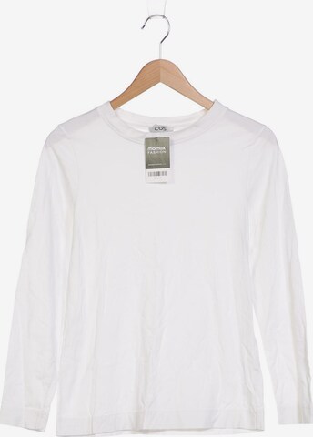 COS Top & Shirt in XS in White: front