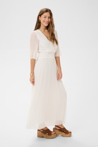 Robe 'CRALuna' Cream en blanc