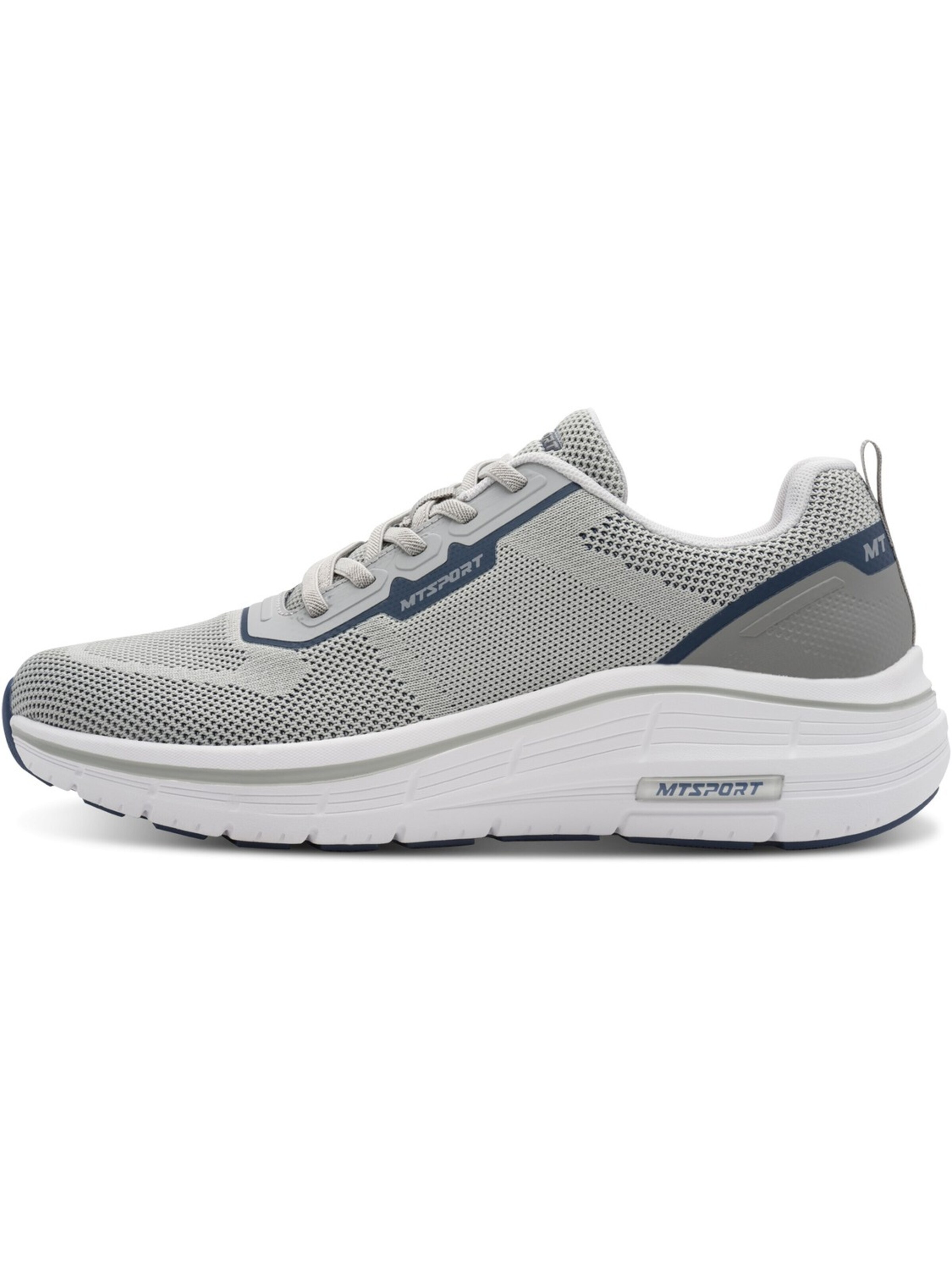 MARCO TOZZI Sneaker low 'Marco Tozzi Sneaker  - Grau Textil'‌‌‌‌‌‌‌‌‌‌ in Grau: Vorderseite