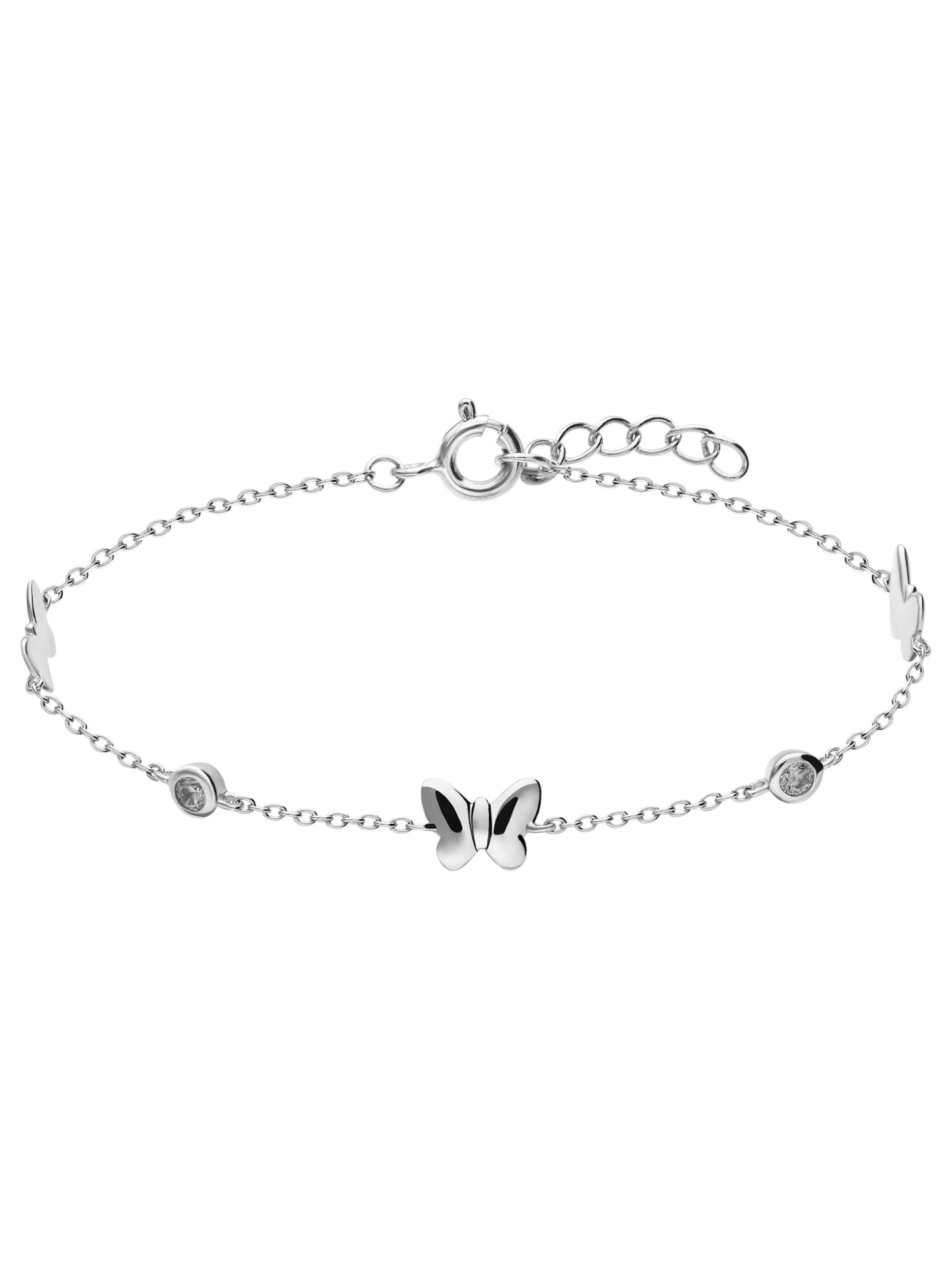 Lucardi Armband 'Süße kleine Prinzessin' in Silber: Vorderseite