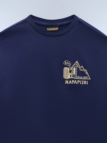 NAPAPIJRI - Camiseta 'S-Acadia' en azul