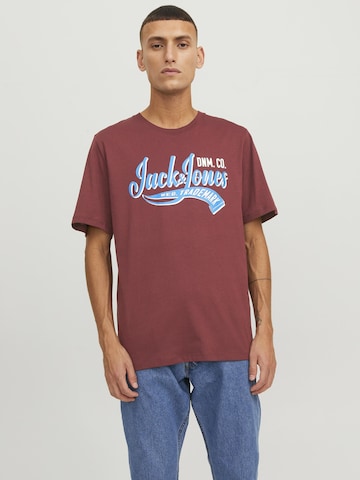 JACK & JONES Shirt in Rood: voorkant