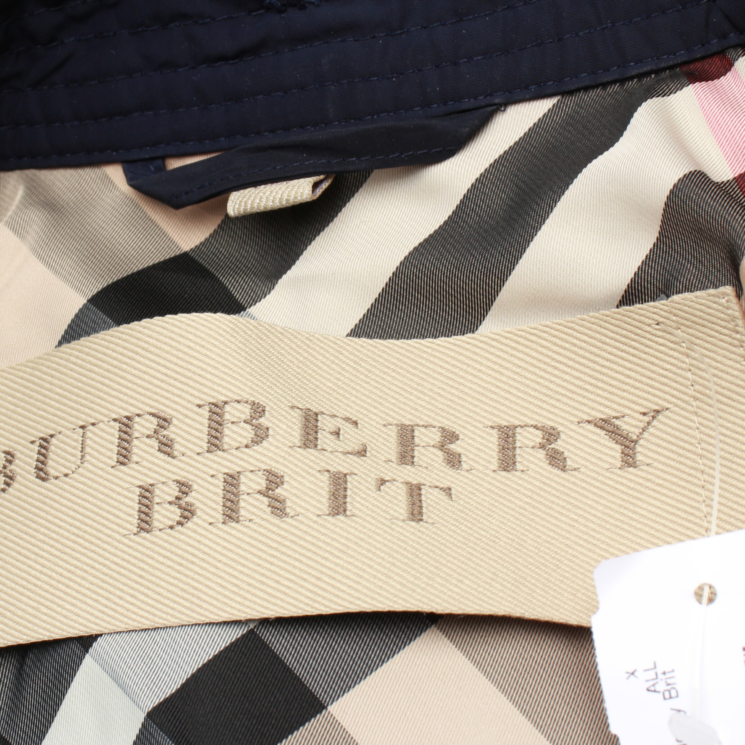 BURBERRY Jacket & Coat in XS in Blue