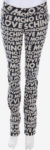 Love Moschino Jeans in 26 in Black: front