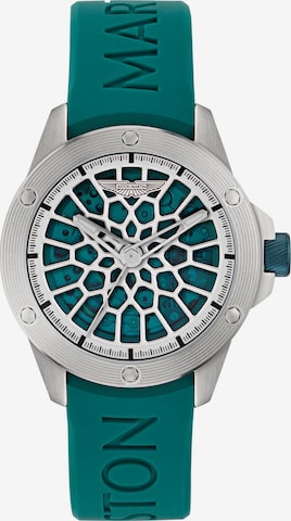 Aston Martin Analoguhr 'RIM' in Grün: Vorderseite