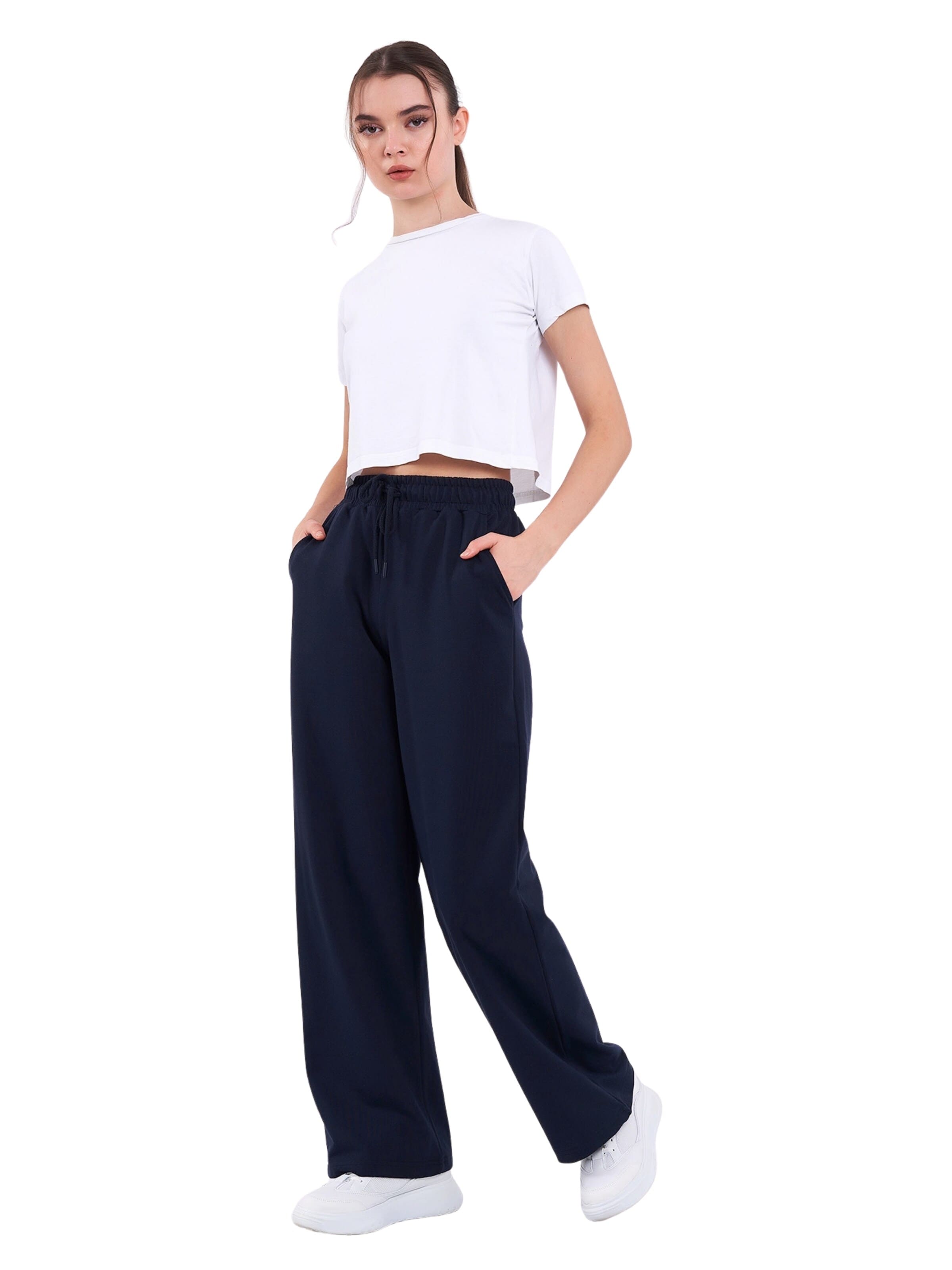 comeor Regular Workout Pants 'Jogginghose Damen' in Blue