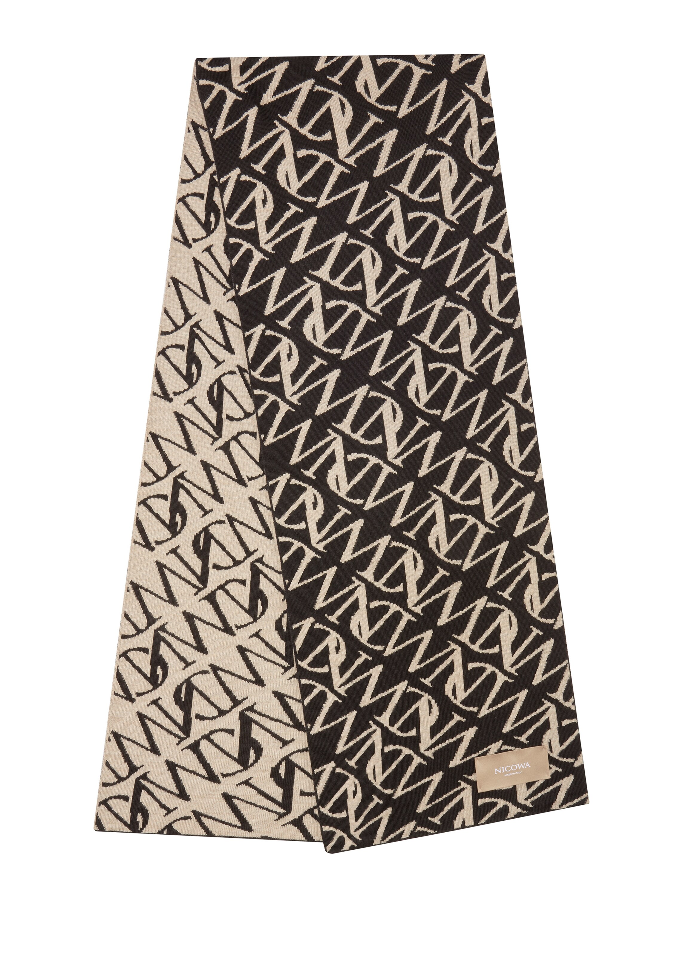 Écharpe Nicowa en mélange de couleurs : devant