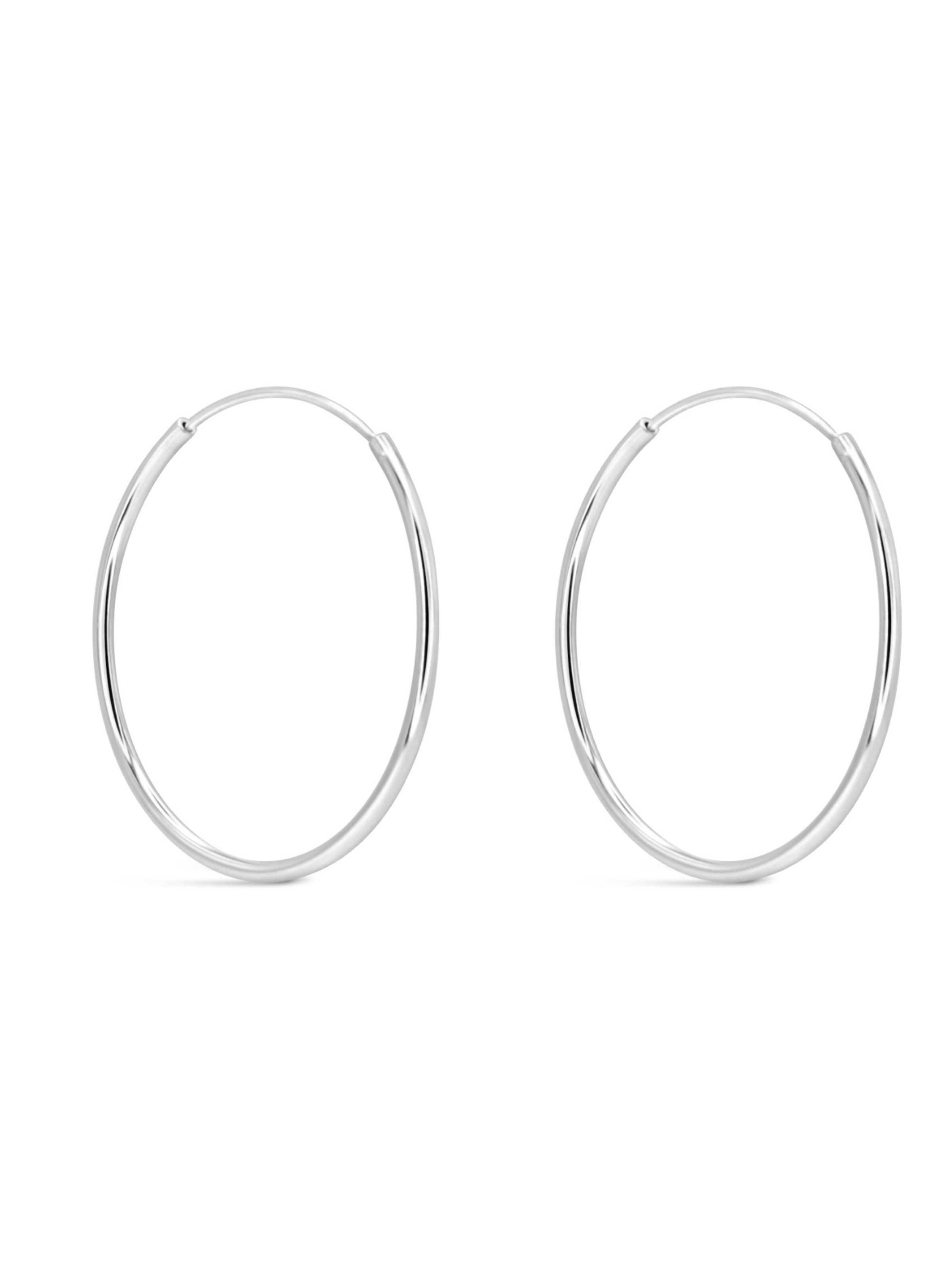 ARS-ARGENTI Earrings 'URBAN HALO' in Silver: front
