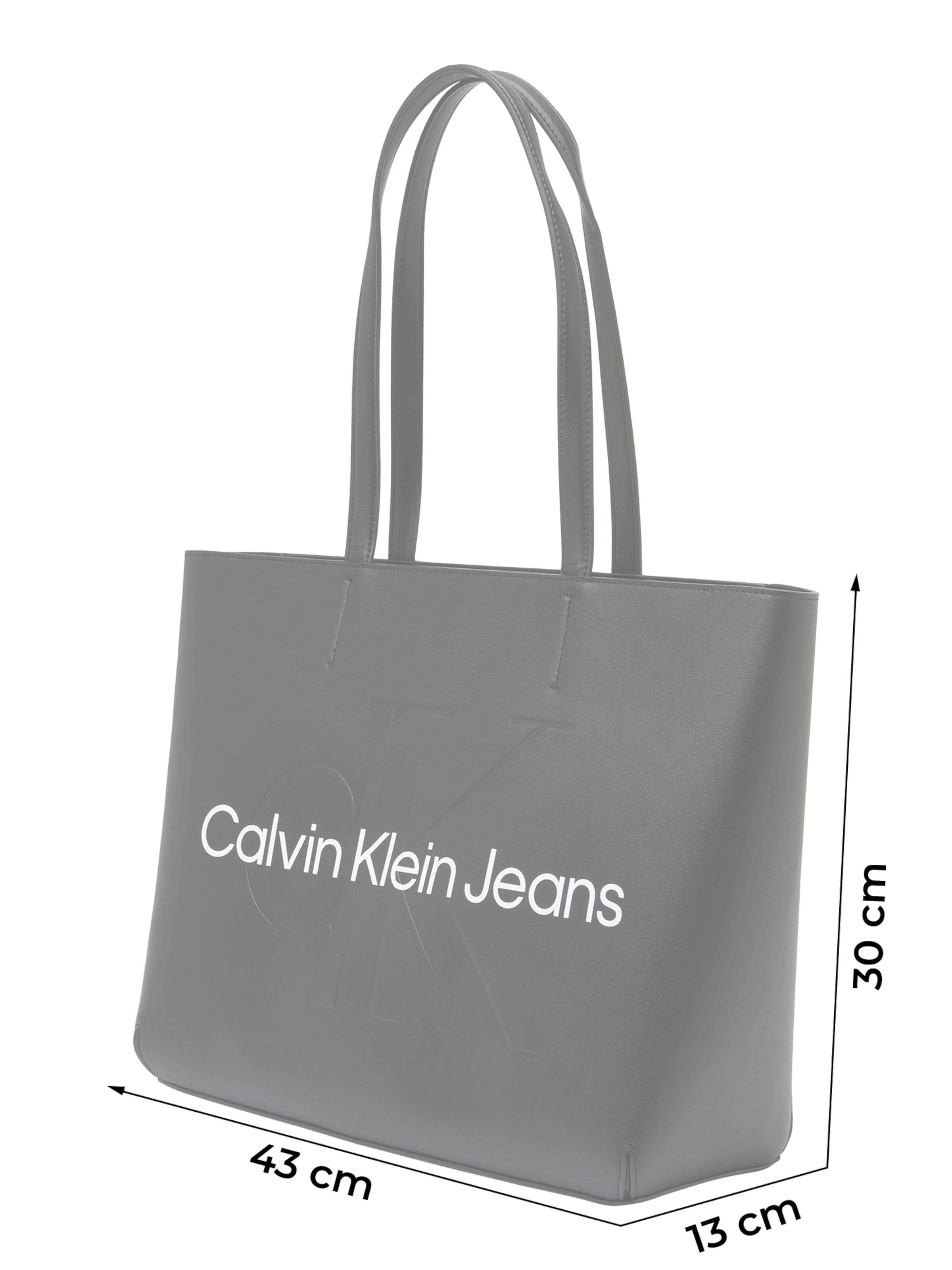 Calvin Klein - Shopper em preto