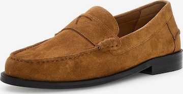 GUESS Loafer 'ROSSIO' värissä ruskea: etupuoli