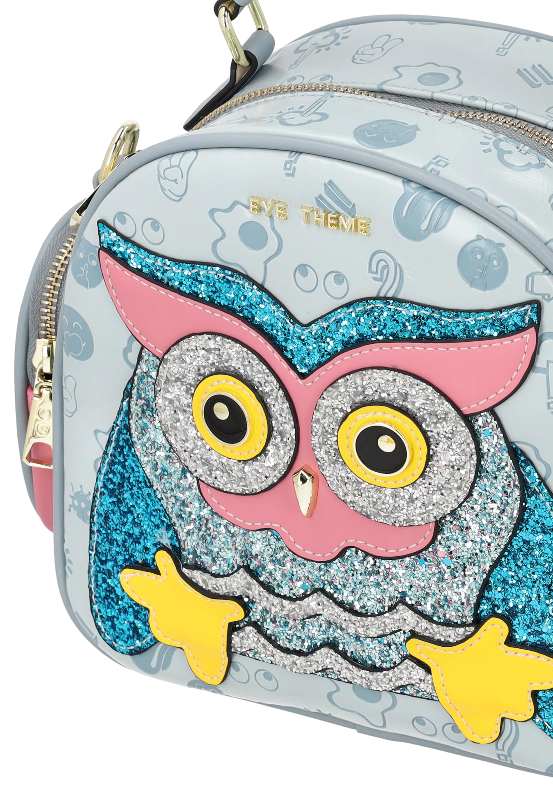 myMo Pop - Bolso de hombro 'Pop Eyetheme' en azul