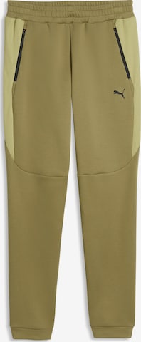Pantalon de sport PUMA en vert : devant