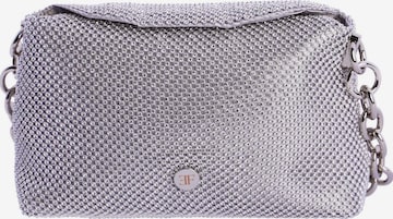 eferri - Bolso de hombro en plata: frente