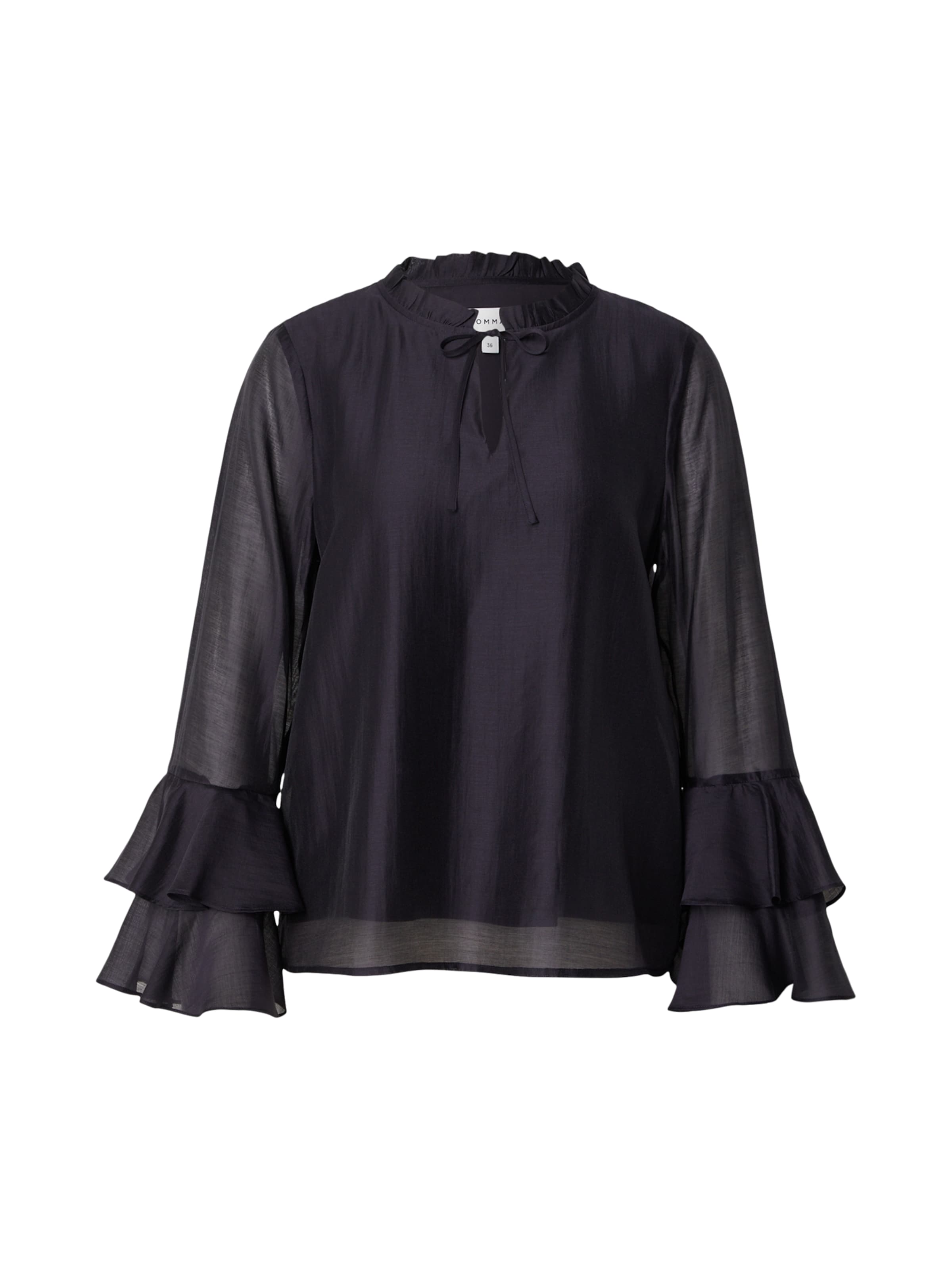 COMMA Blouse in Blue: front