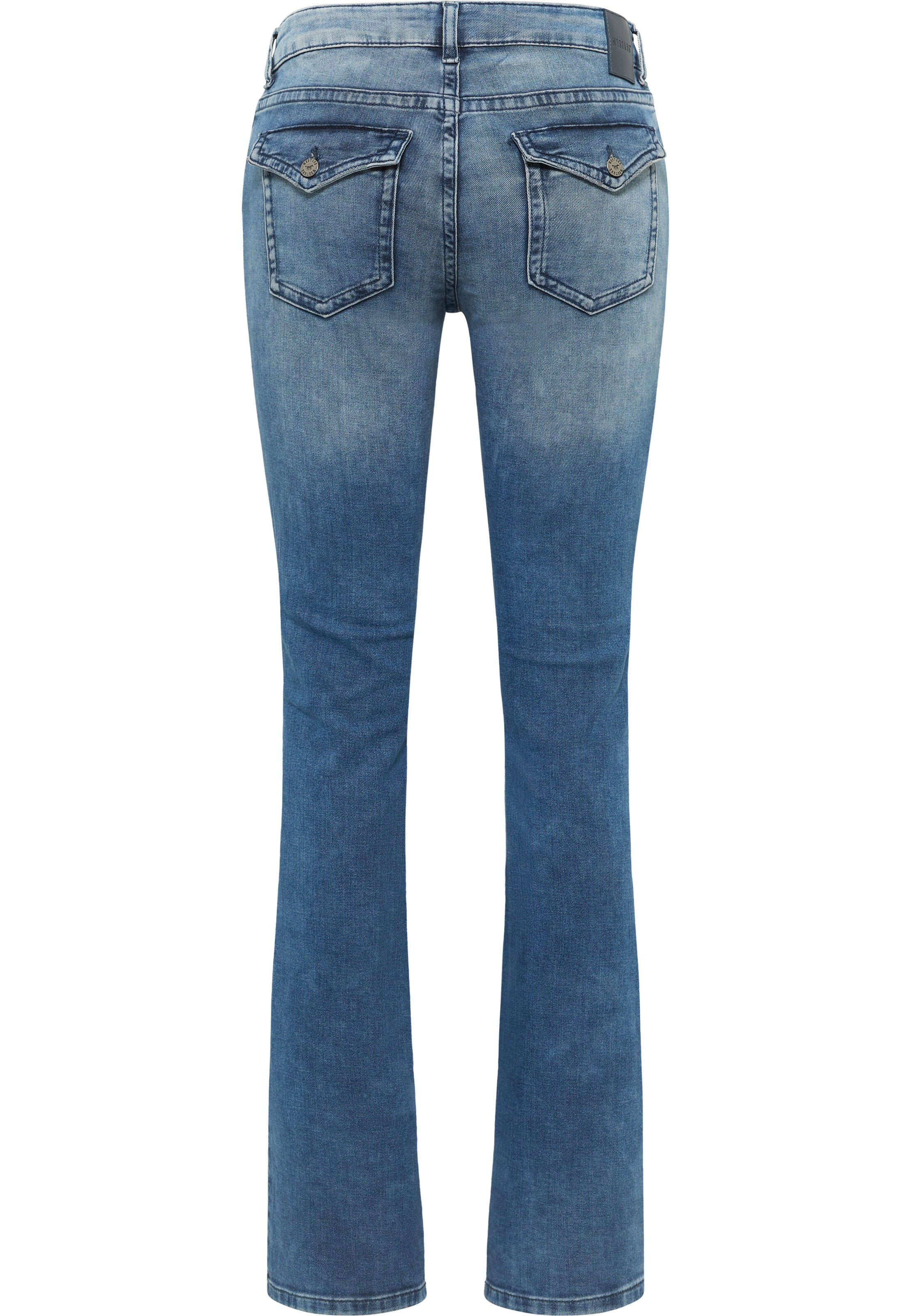 MUSTANG Bootcut Jeans 'Shelby' in Blau