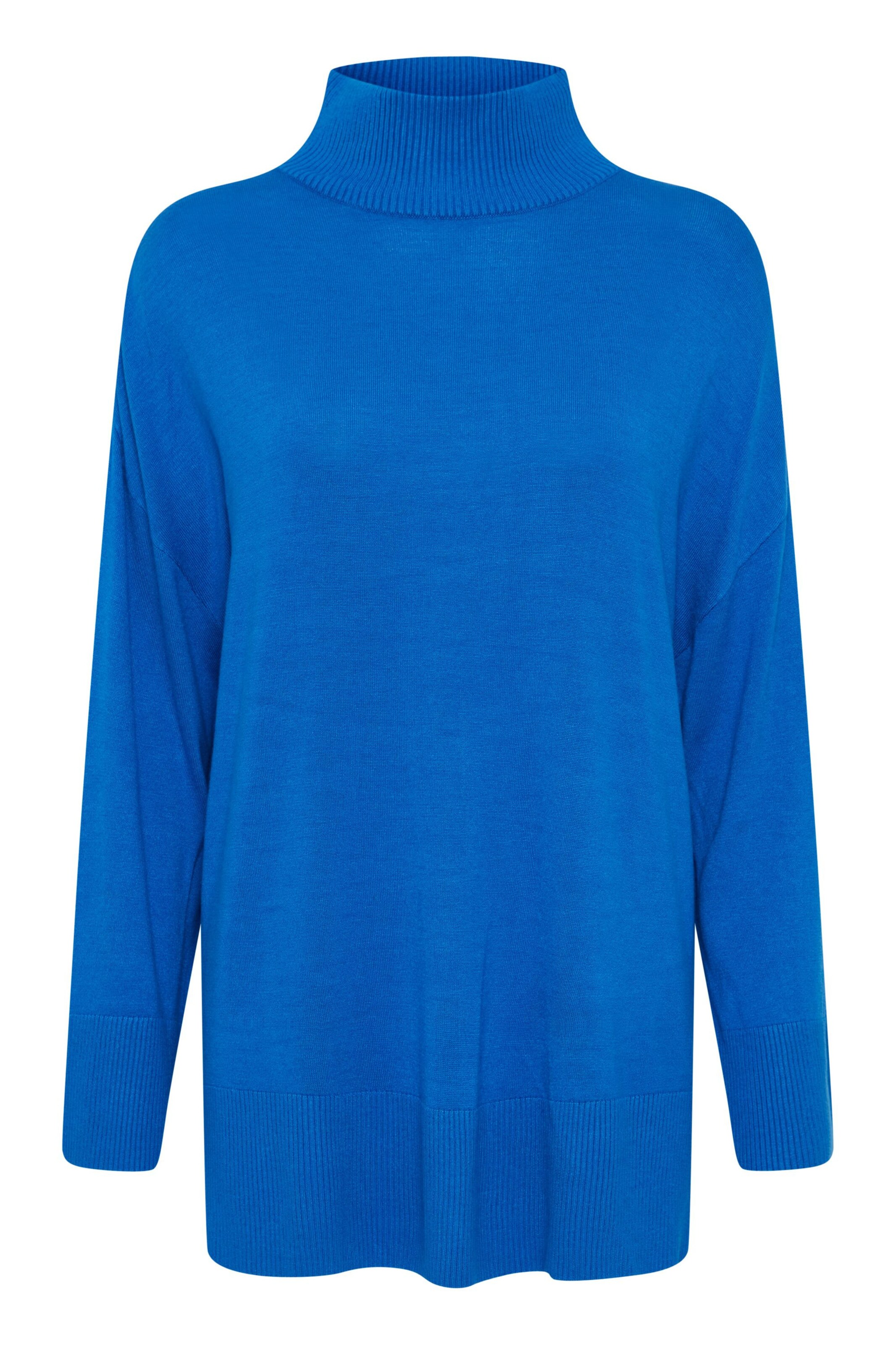 Blauer Longpullover Damen Blaue Damen Longpullover » ABOUT