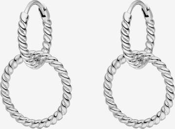 Nana Kay Earrings 'Pretty Twist' in Silver: front