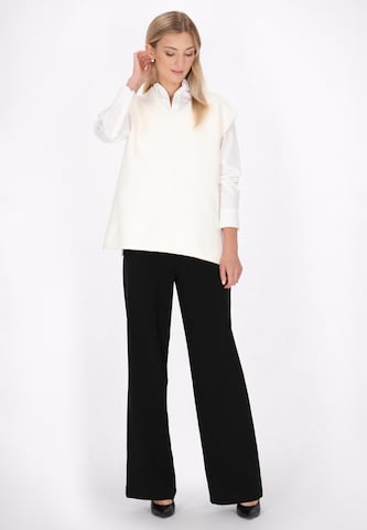 DreiMaster Klassik Sweater in White
