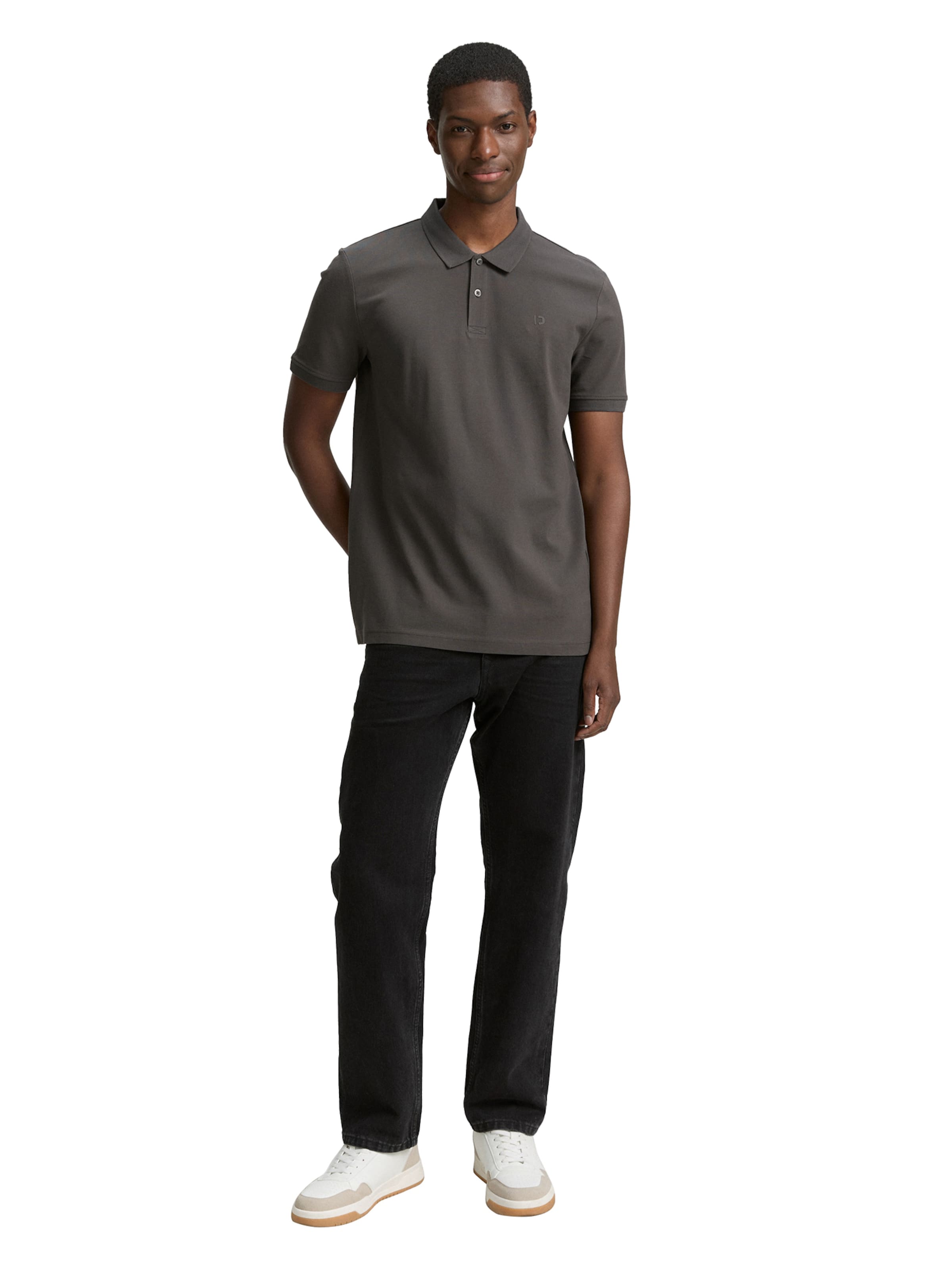 pilka TOM TAILOR DENIM Marškinėliai