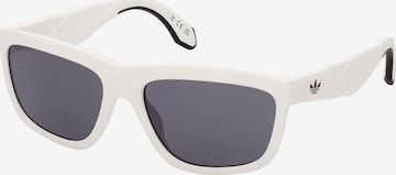 ADIDAS ORIGINALS Solglasögon i vit: framsida