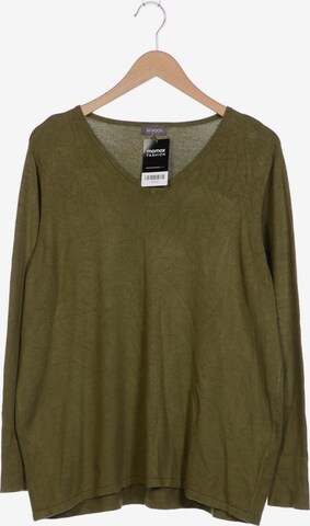 SAMOON Sweater & Cardigan in 4XL in Green: front