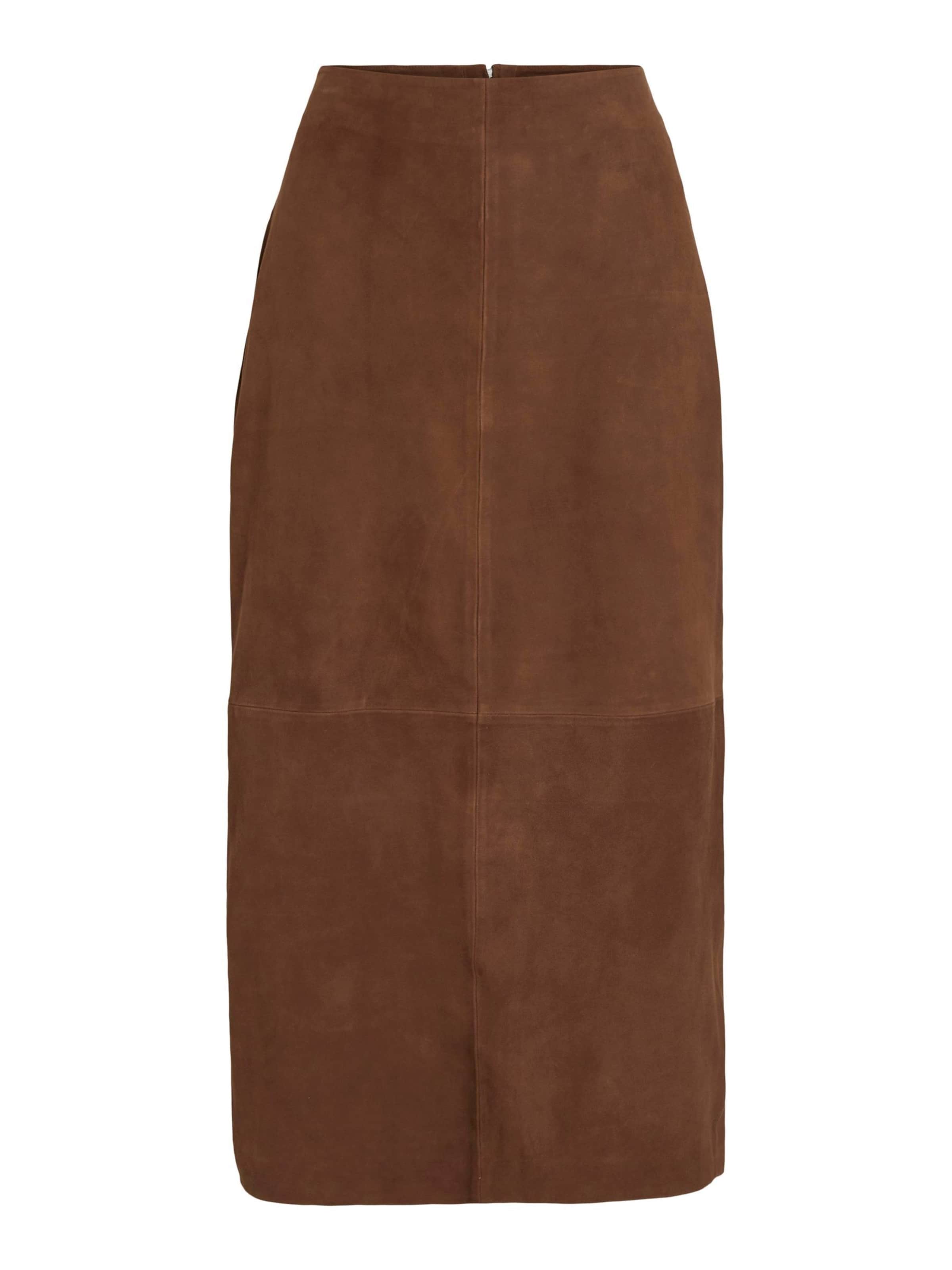 VILA Nederdel 'VIIda' i brun: forside