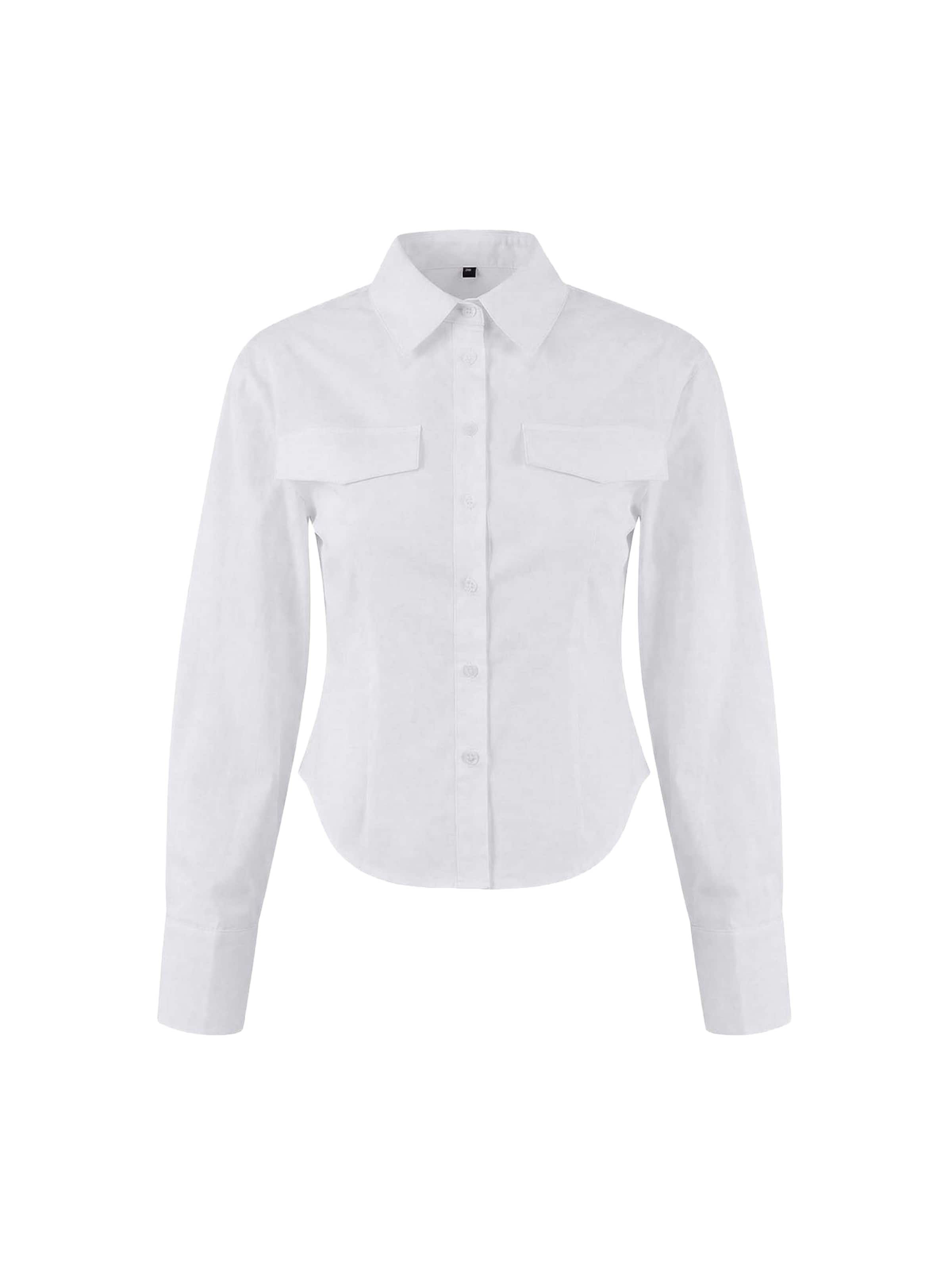 Trendyol Blouse in White: front