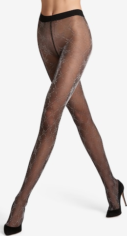 FALKE Strumpfhose 'Galaxy' in Silber: Vorderseite