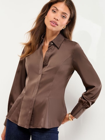 Chemisier Lipsy en marron : devant